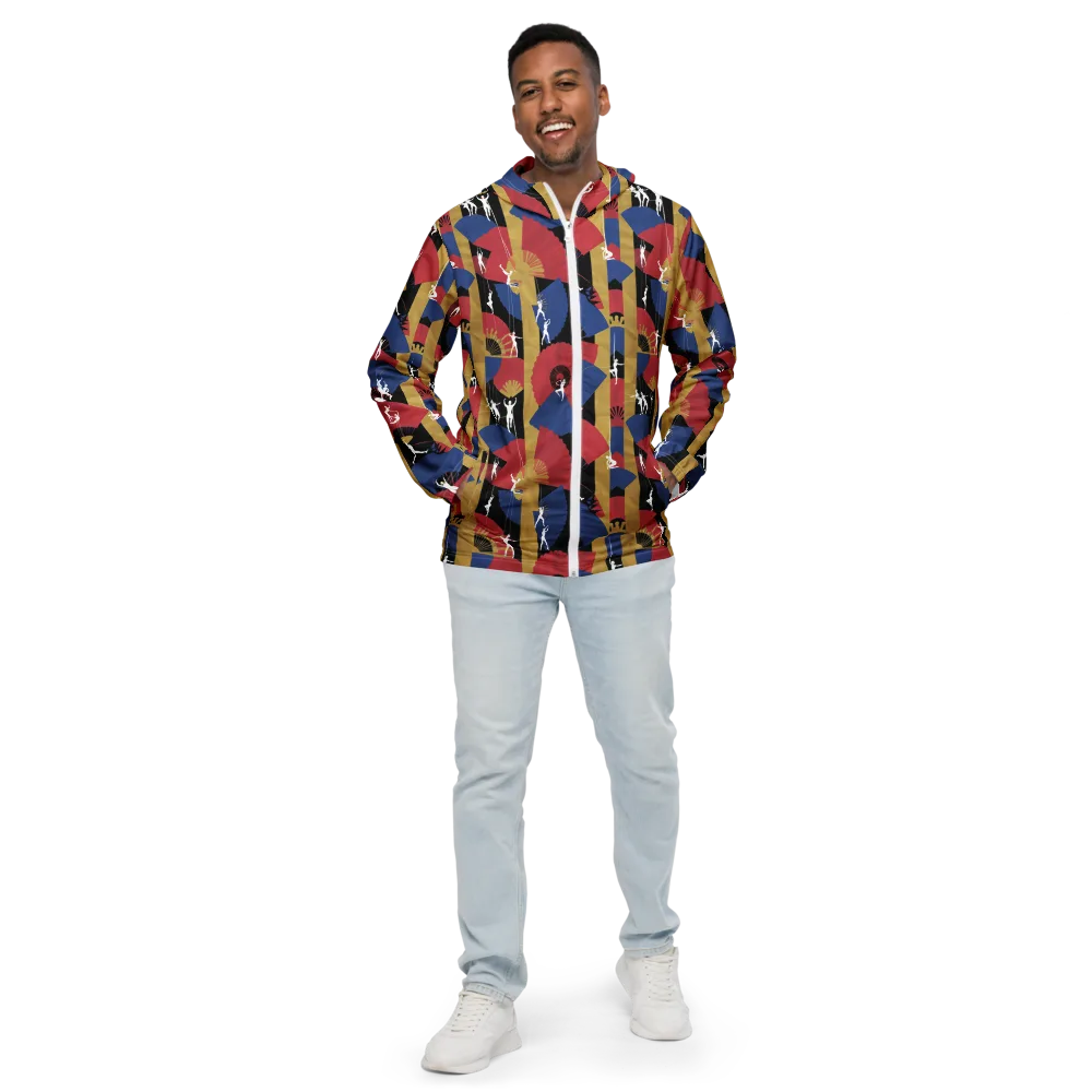 Acrobat’s Cabaret on Men's Windbreaker — Front