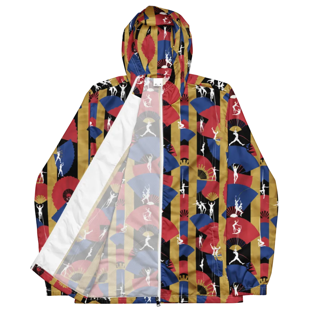 Acrobat’s Cabaret on Men's Windbreaker — Front
