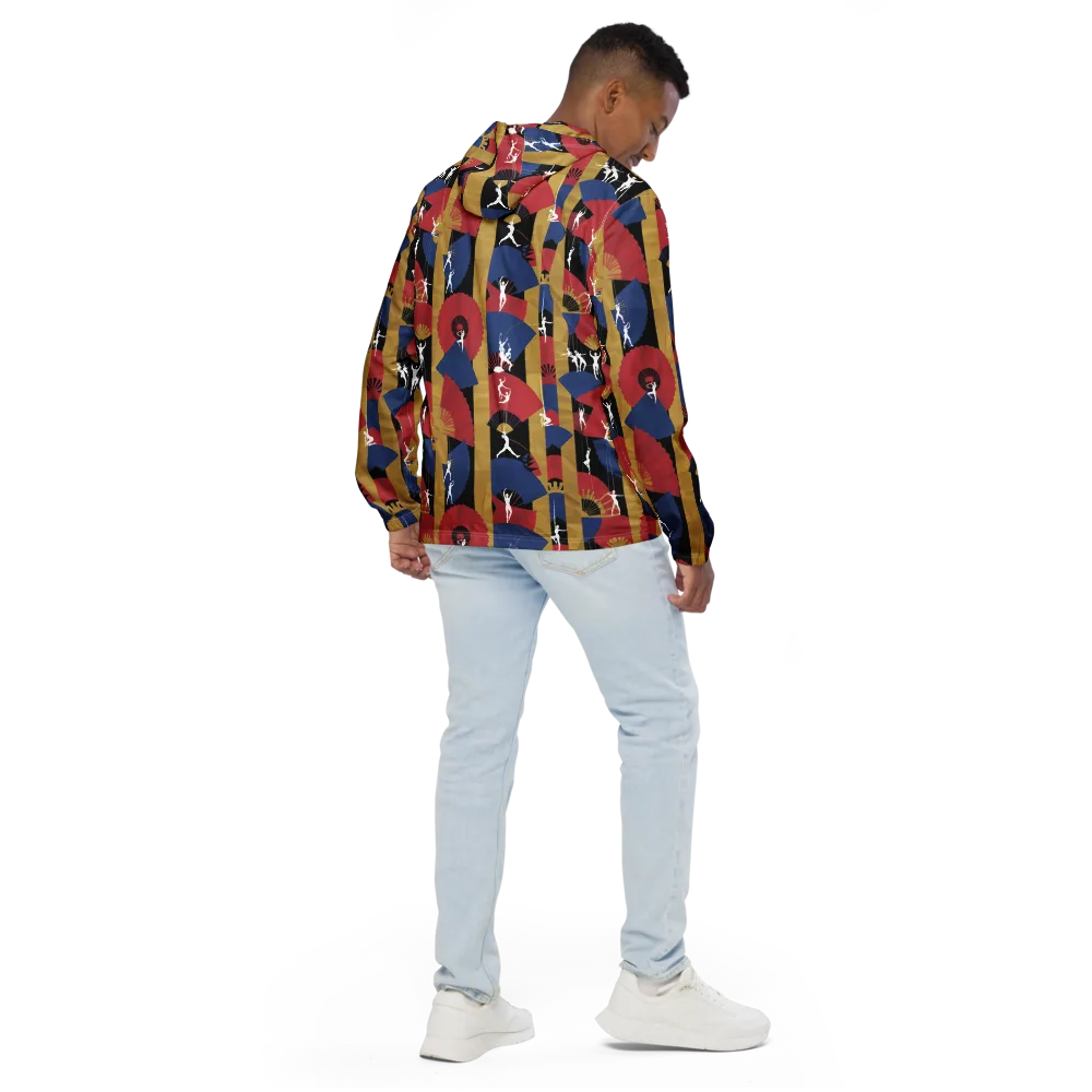 Acrobat’s Cabaret on Men's Windbreaker — Back