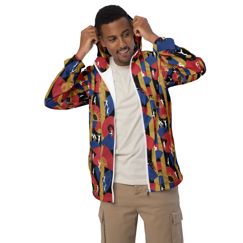 Acrobat’s Cabaret on Men's Windbreaker — Front