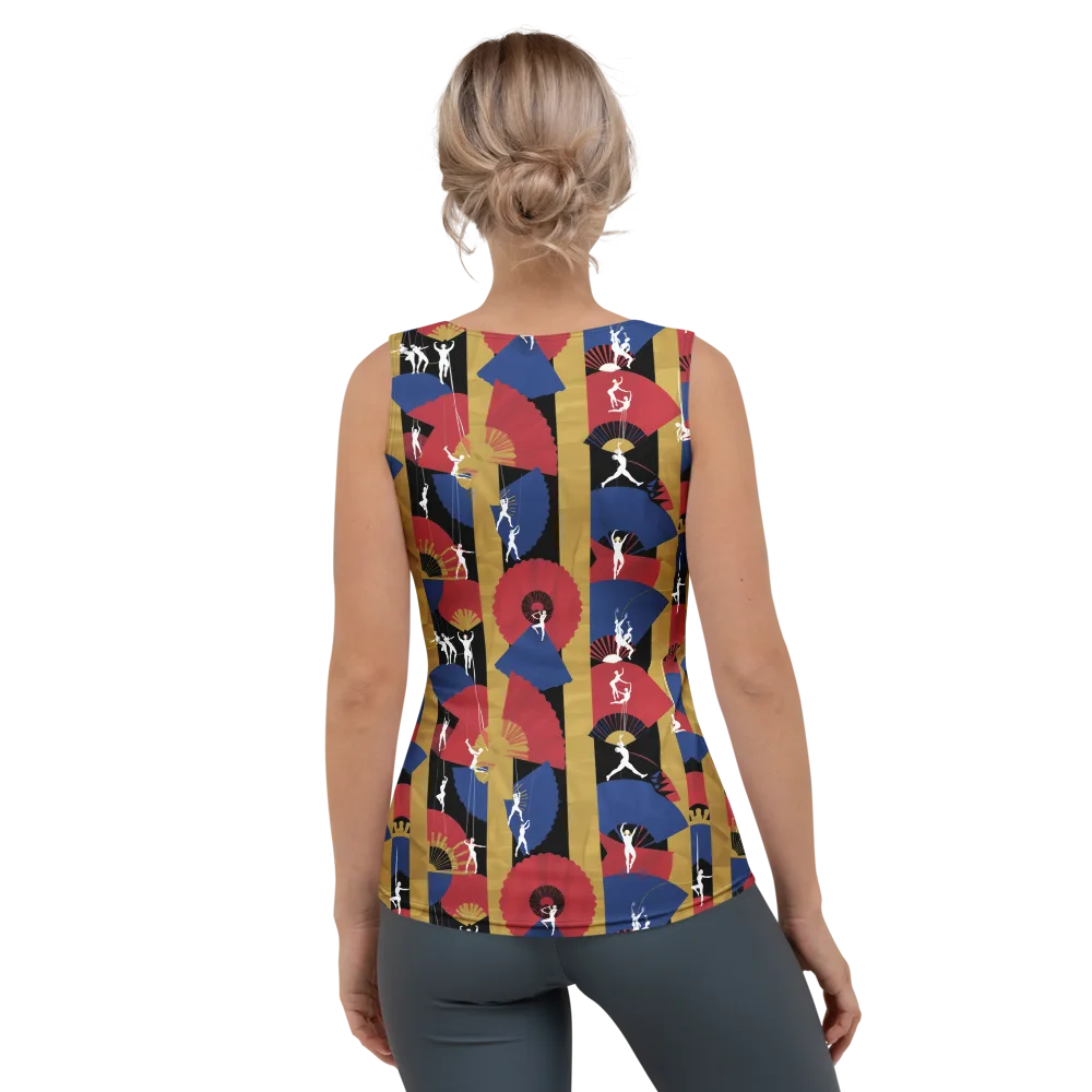 Acrobat’s Cabaret on Women's Tank Top — Back