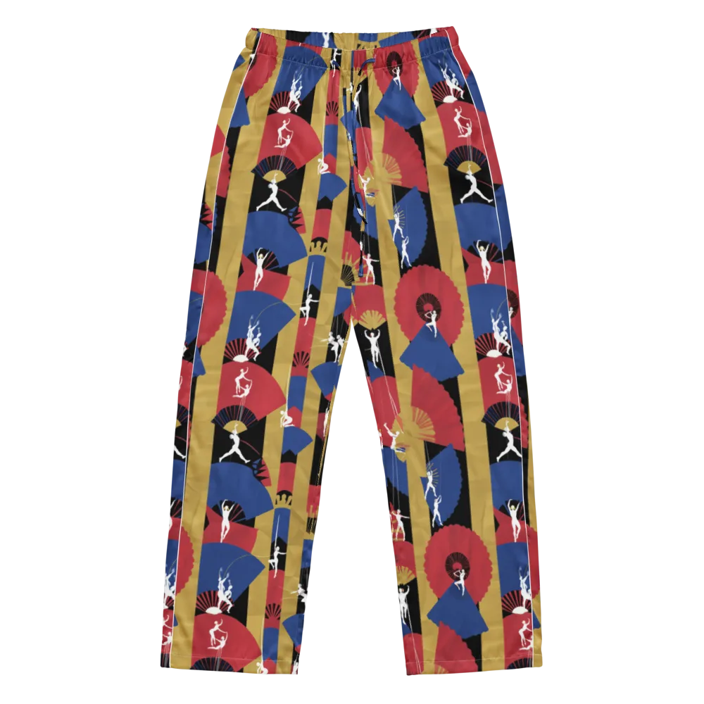 Acrobat’s Cabaret on Women's Pajama Pants — Front