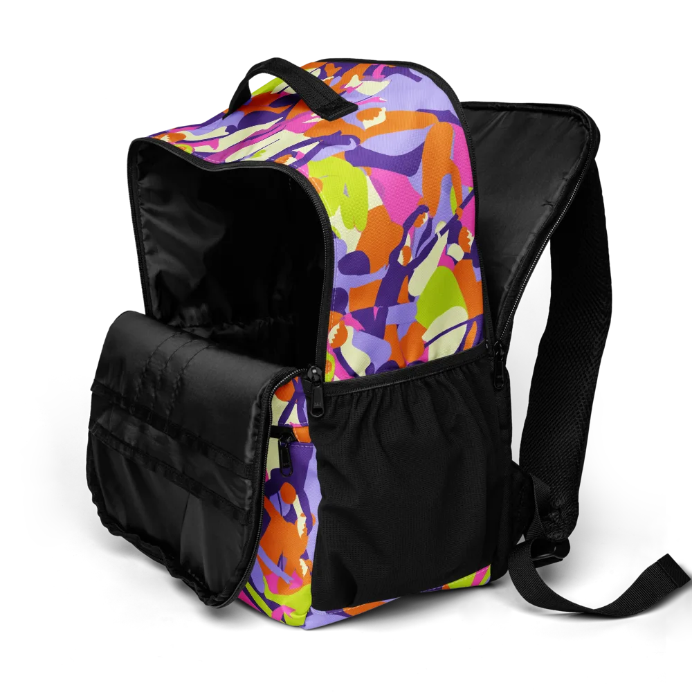 Chromatic Choreography on Utility Backpack — Product details 2