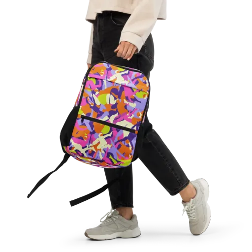 Chromatic Choreography on a Utility Backpack