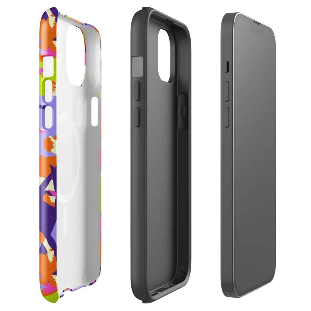 Chromatic Choreography on MagSafe Tough Case for iPhone® — Front