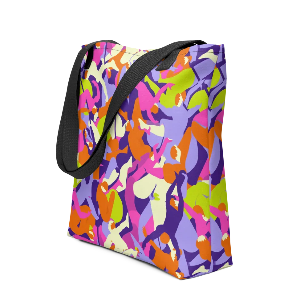 Chromatic Choreography on Tote Bag — Front