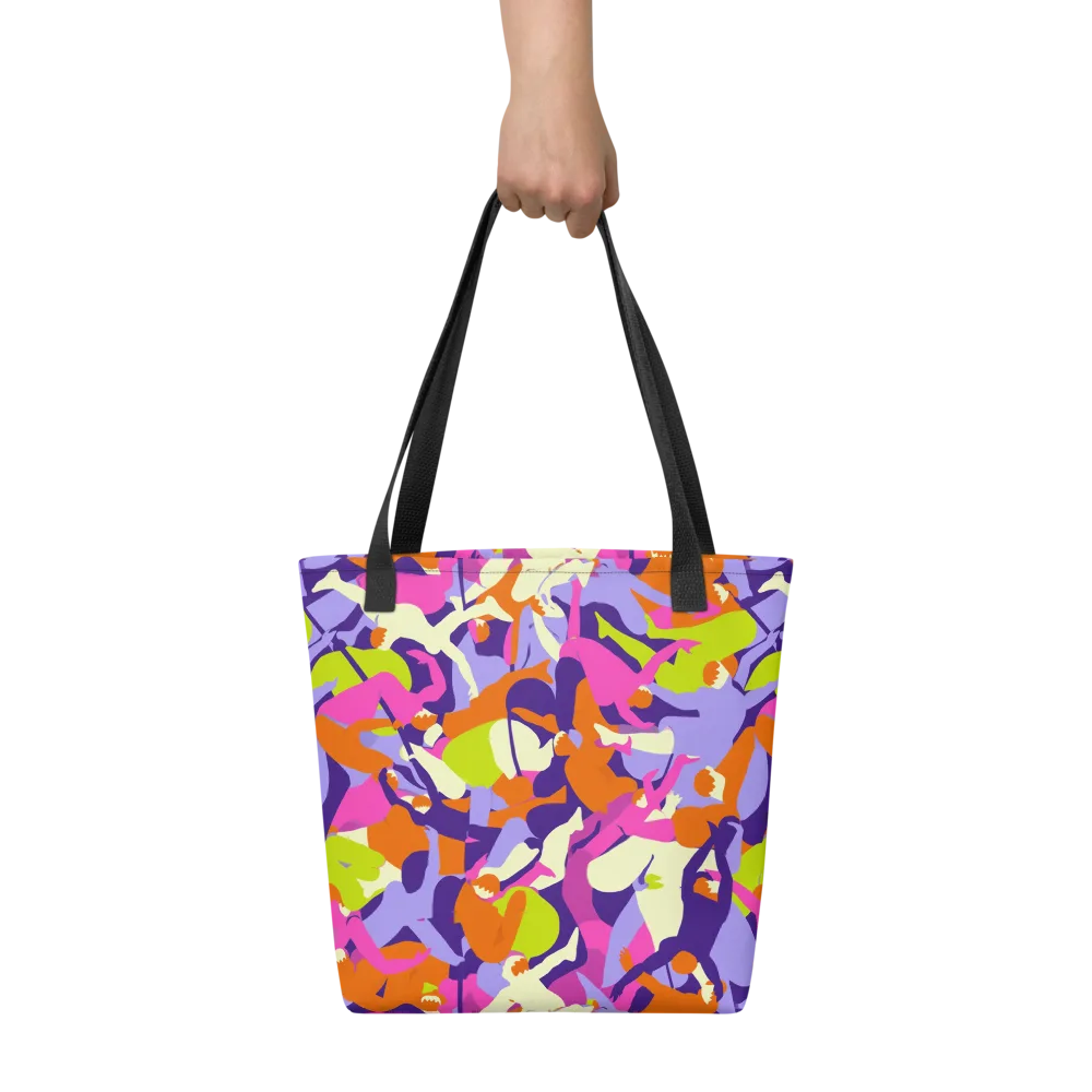 Chromatic Choreography on Tote Bag — Front
