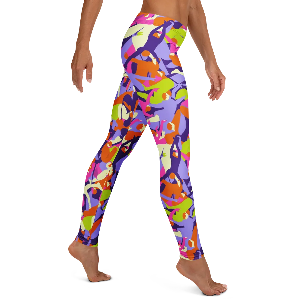Chromatic Choreography on Leggings — Right