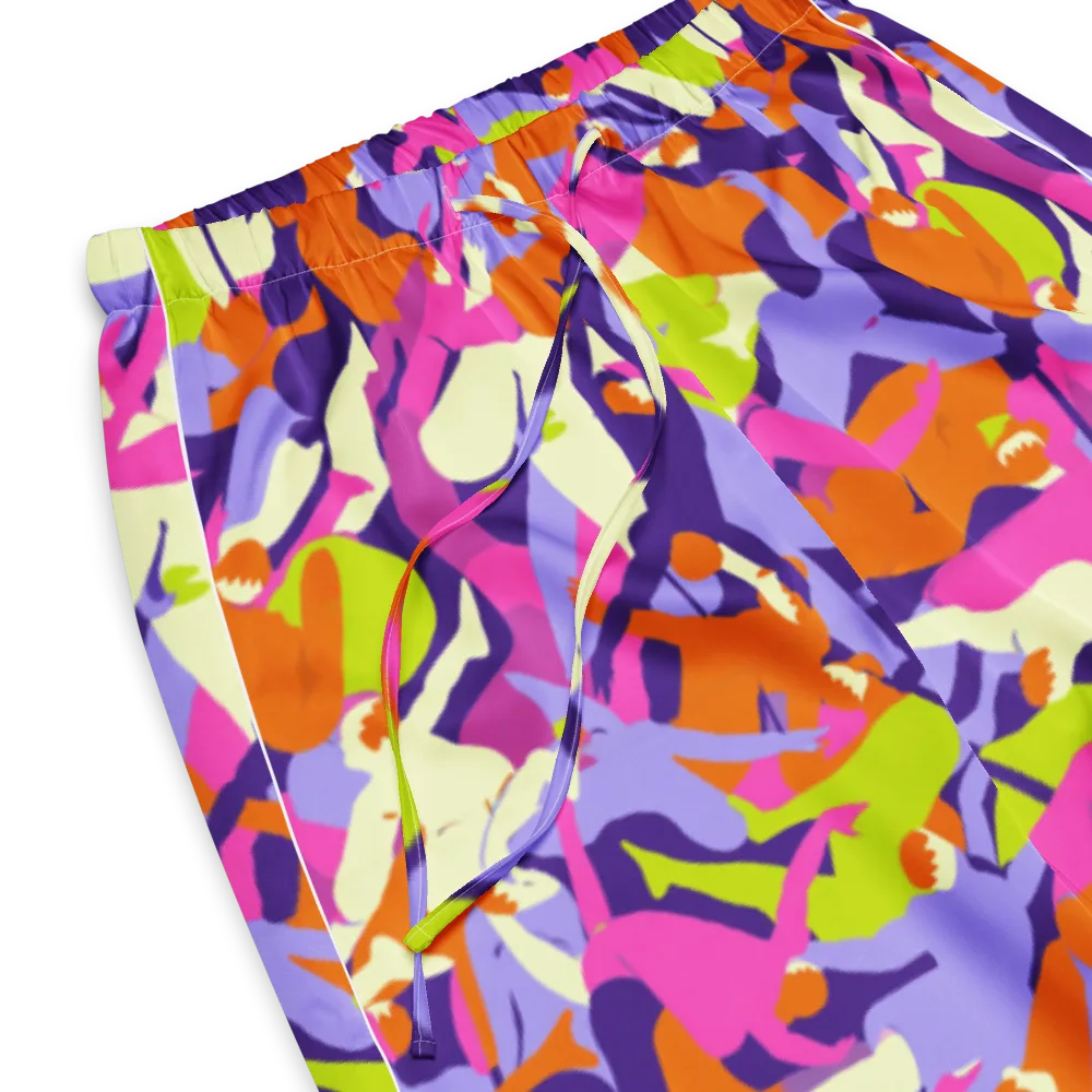Chromatic Choreography on Women's Pajama Pants — Product details