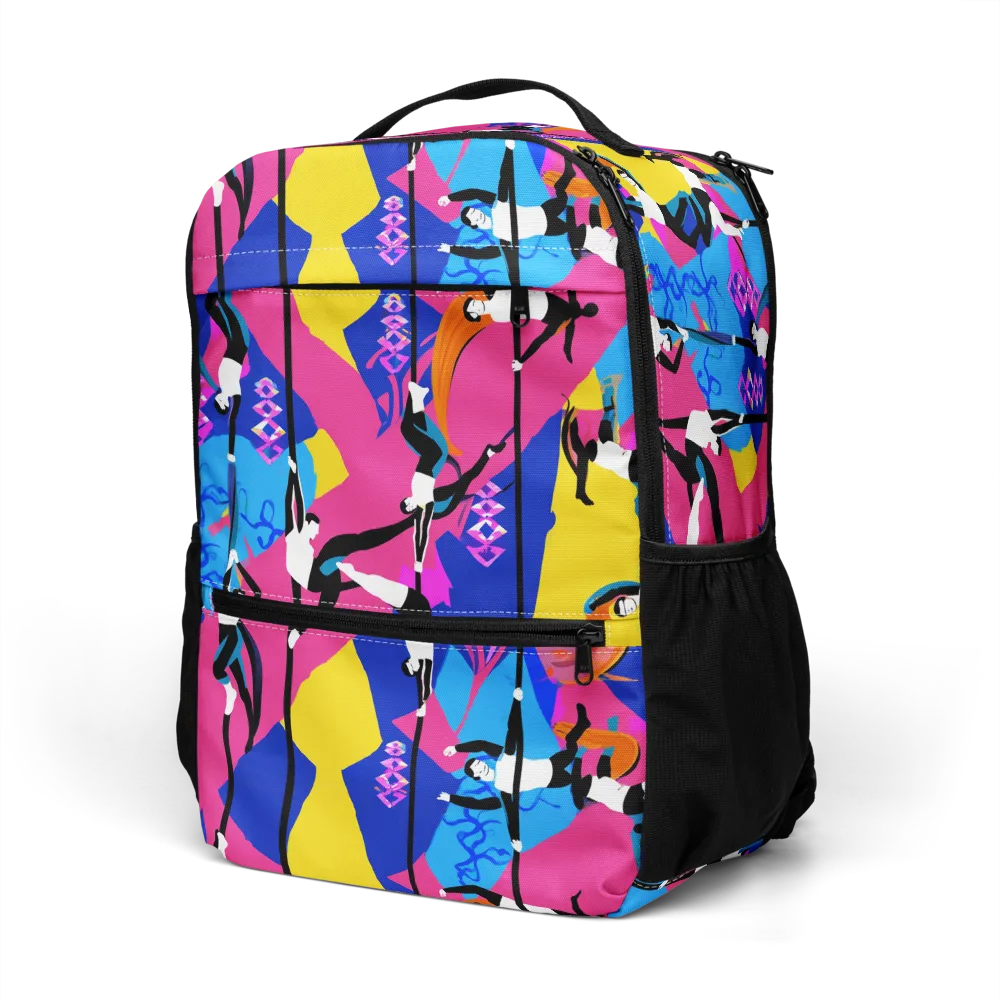 Neon Aerial on Utility Backpack — Left Front