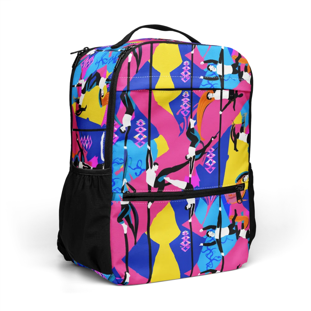 Neon Aerial on Utility Backpack — Right Front