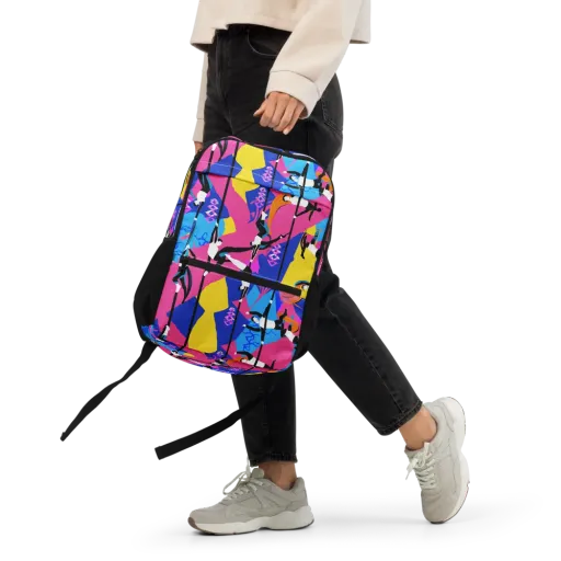 Neon Aerial on a Utility Backpack