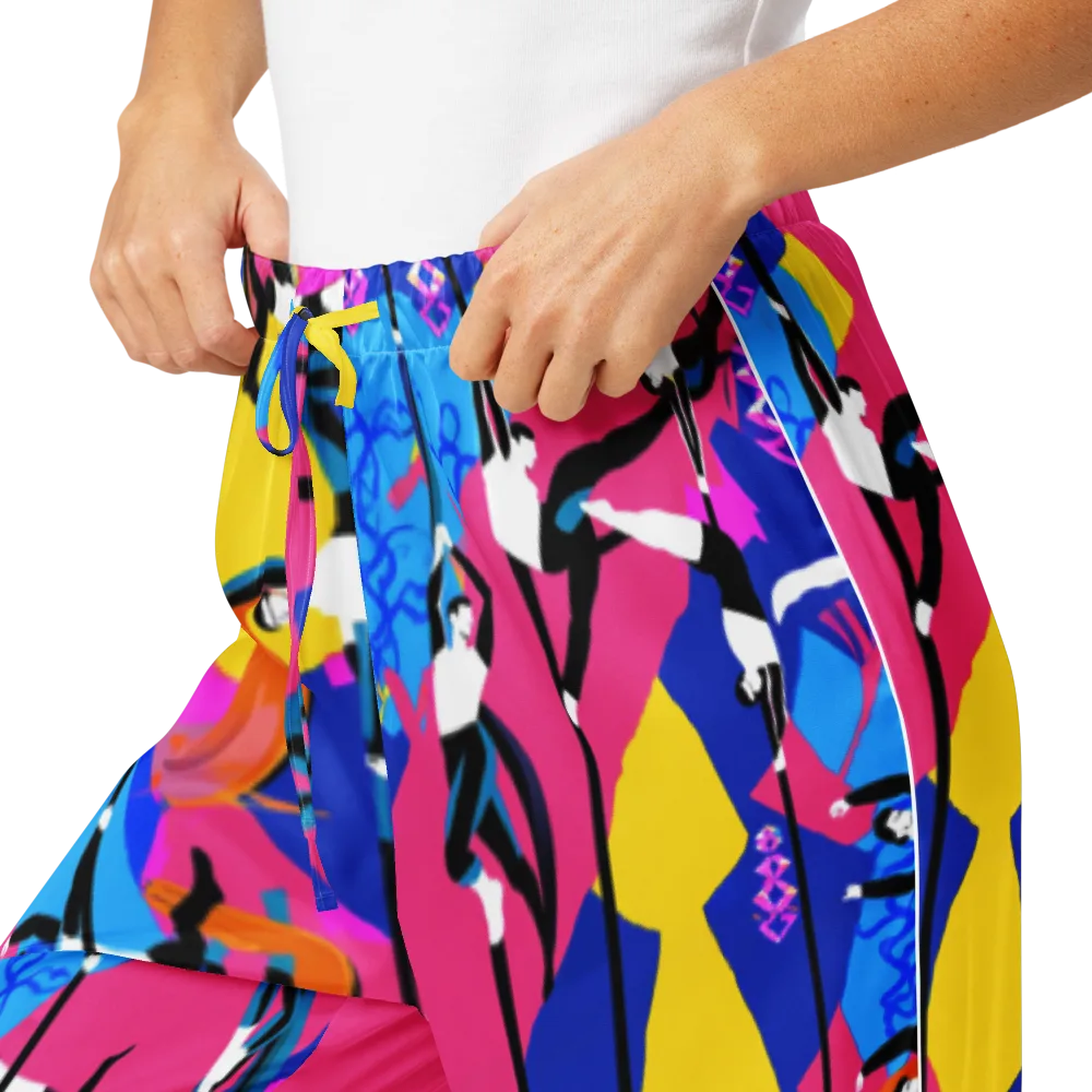 Neon Aerial on Women's Pajama Pants — Product details