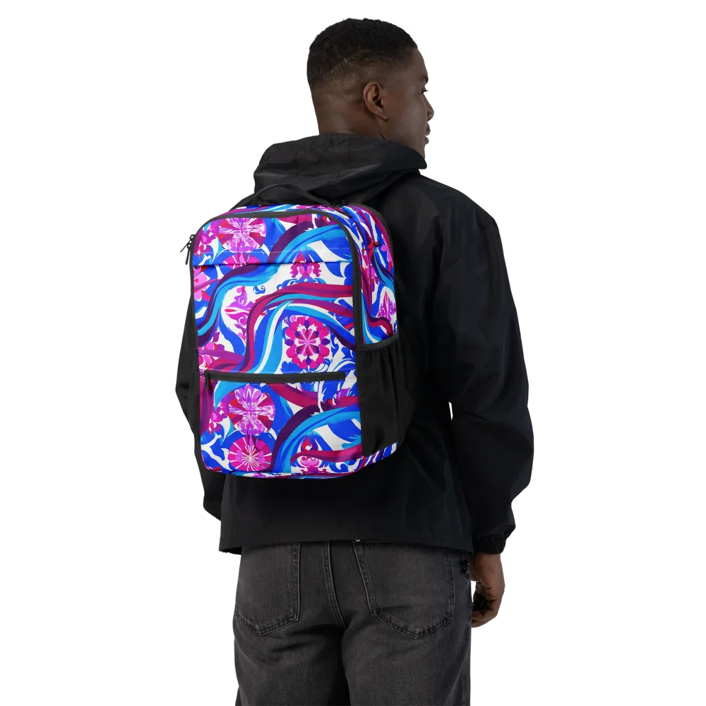 Sakura Voltage on Utility Backpack — Back