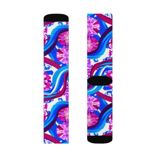 Sakura Voltage on a Socks