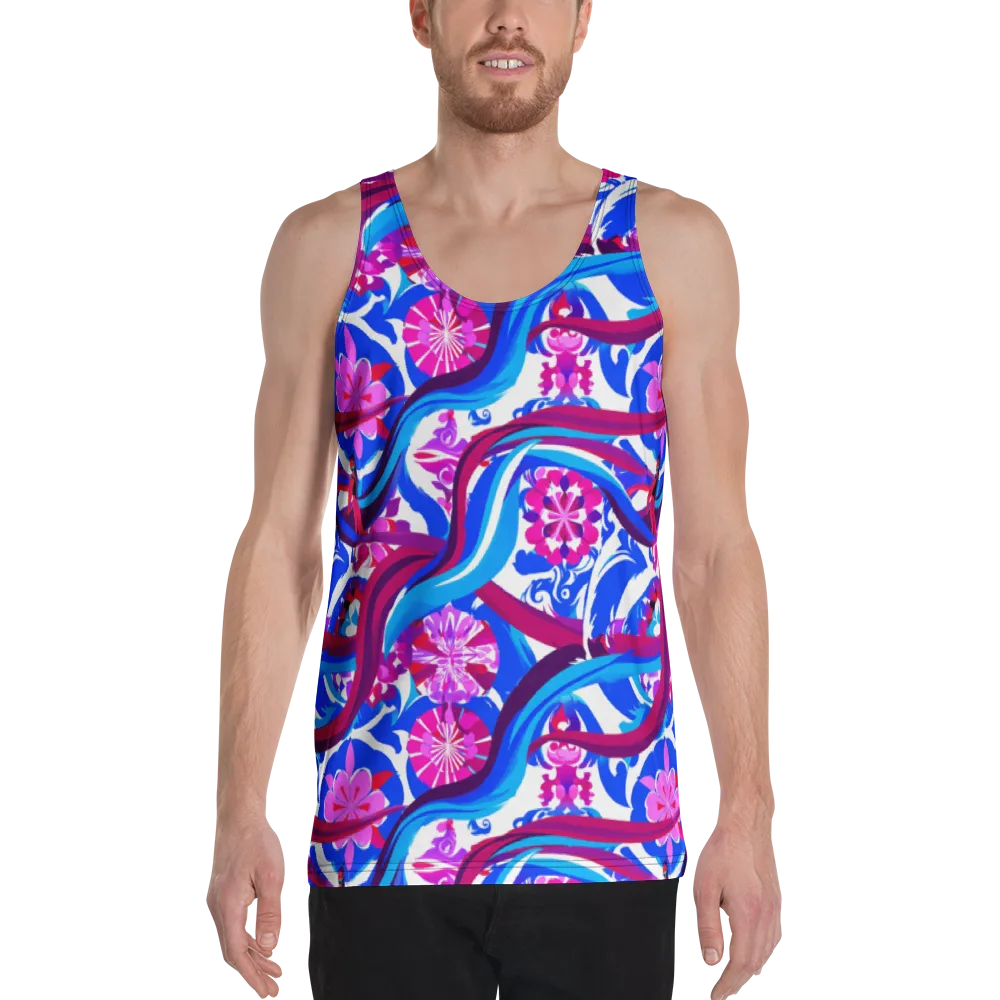 Sakura Voltage on Men's Tank Top — Front