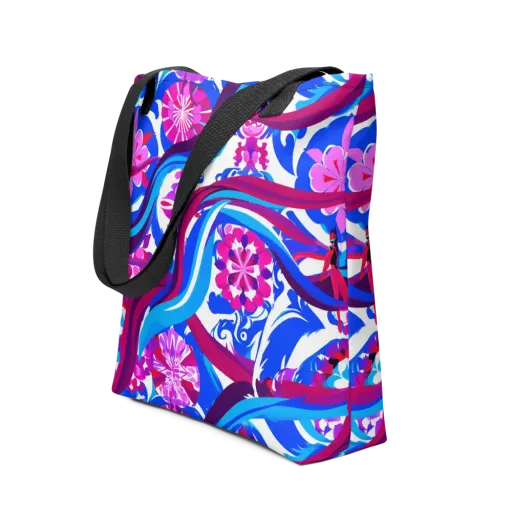 Sakura Voltage on a Tote Bag
