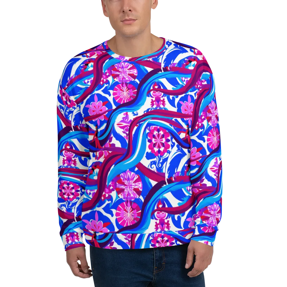Sakura Voltage on Sweatshirt — Front