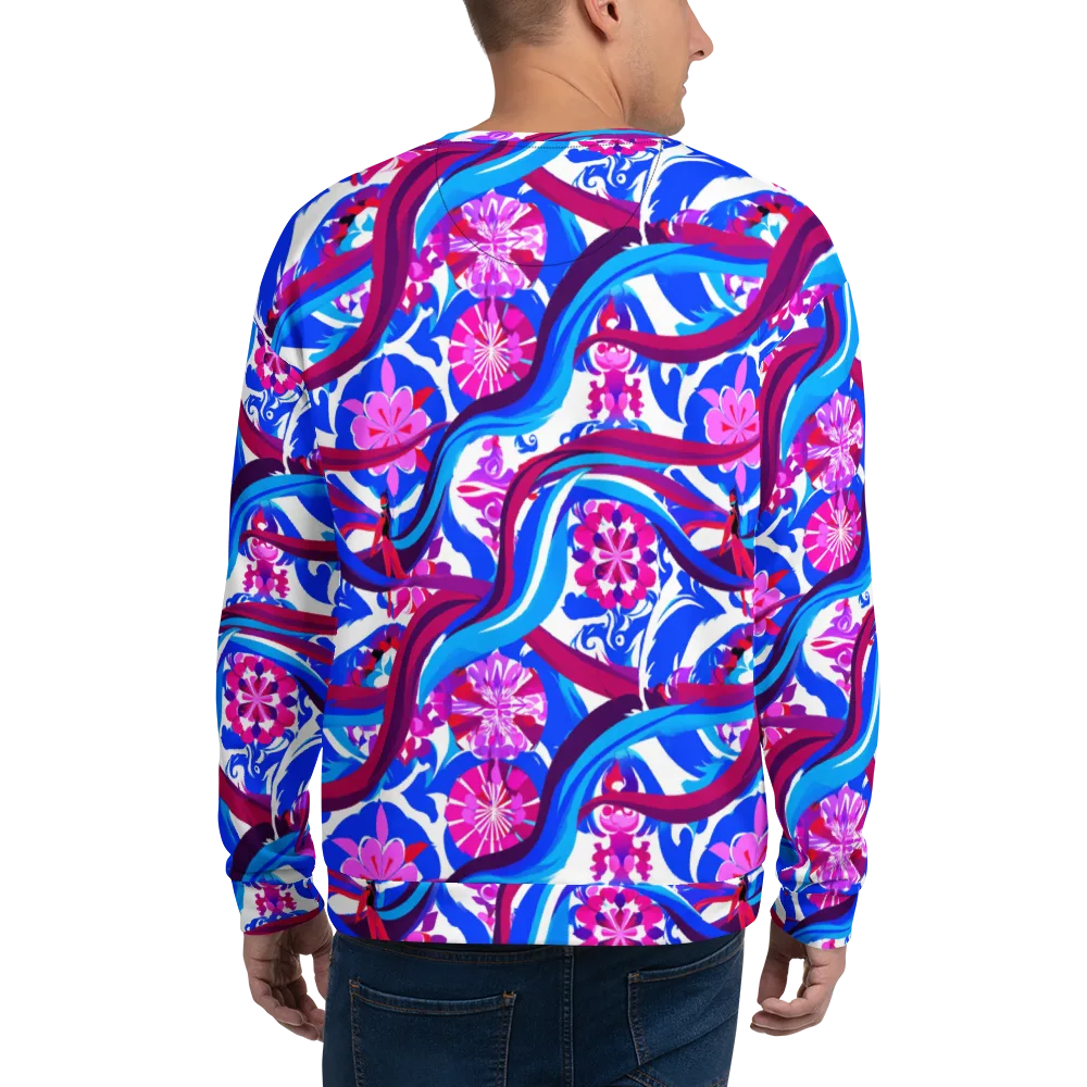 Sakura Voltage on Sweatshirt — Back
