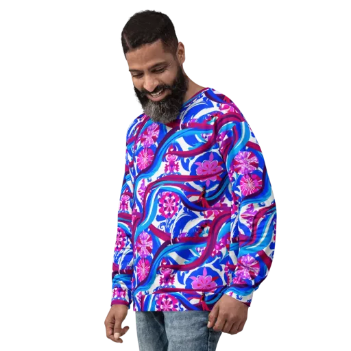 Sakura Voltage on a Sweatshirt