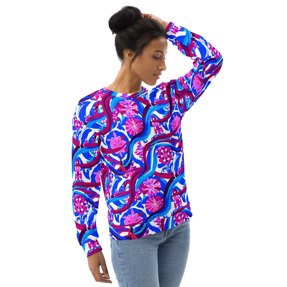 Sakura Voltage on Sweatshirt — Right Front