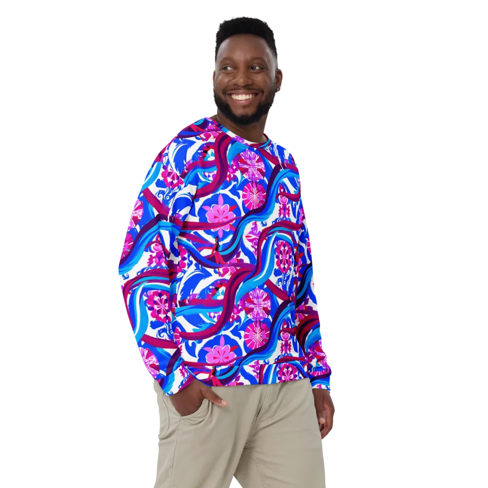 Sakura Voltage on Sweatshirt — Front