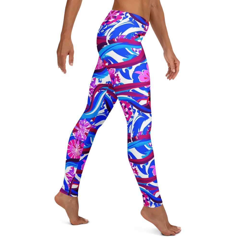 Sakura Voltage on Leggings — Right