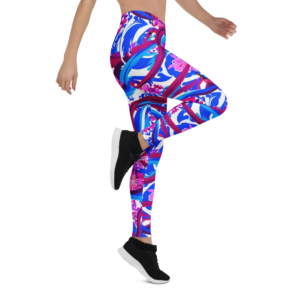 Sakura Voltage on Leggings — Right
