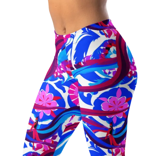 Sakura Voltage on a Leggings