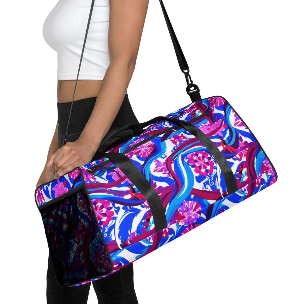 Sakura Voltage on Duffle Bag — Front