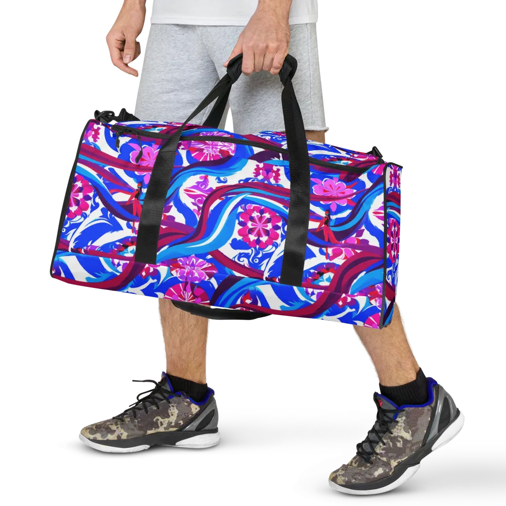 Sakura Voltage on Duffle Bag — Front