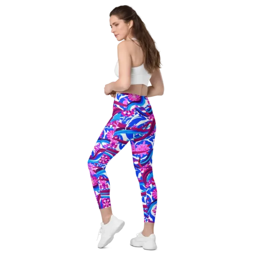Sakura Voltage on a Leggings with Pockets