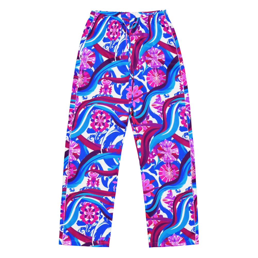 Sakura Voltage on Women's Pajama Pants — Front