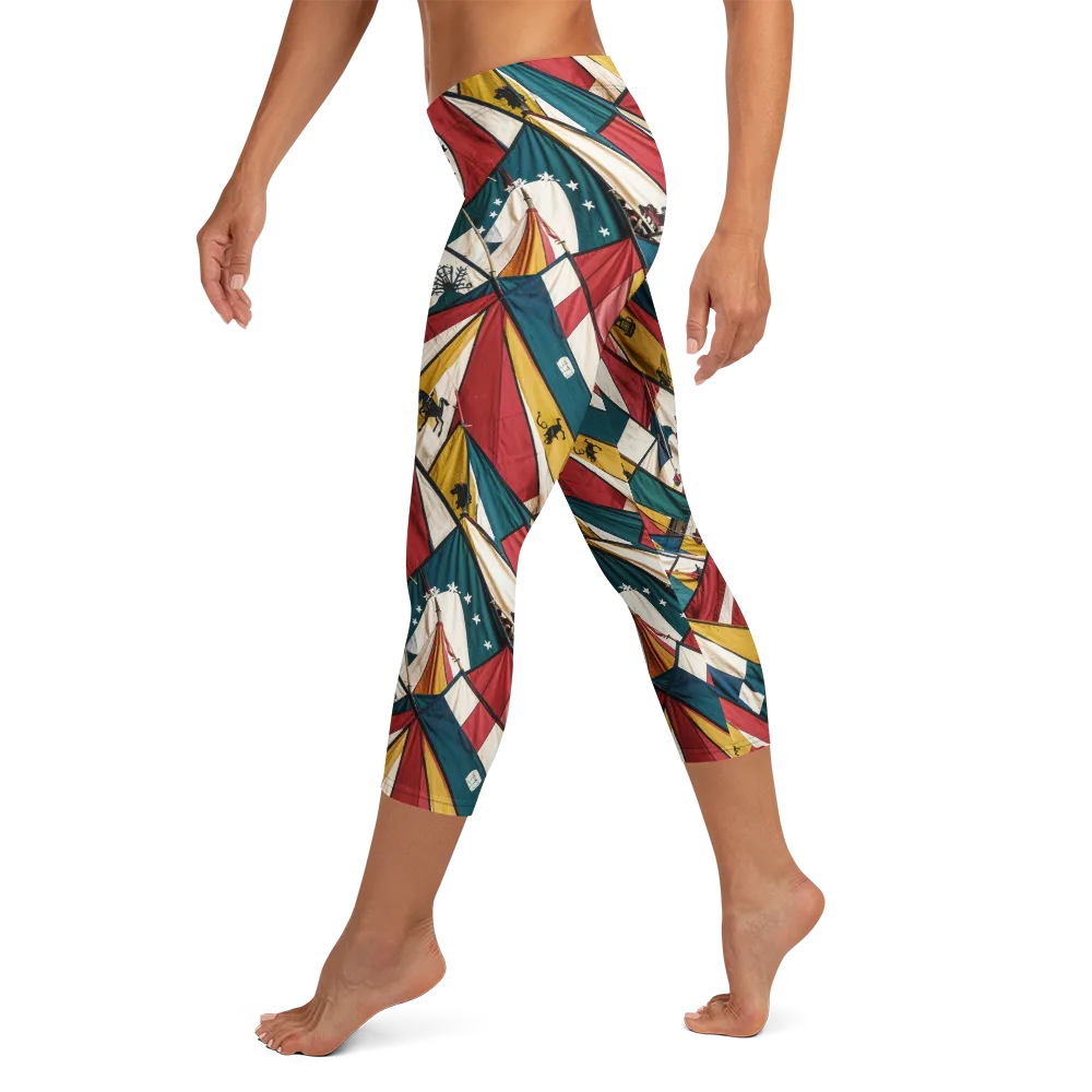 Carnival Standard on Capri Leggings — Left