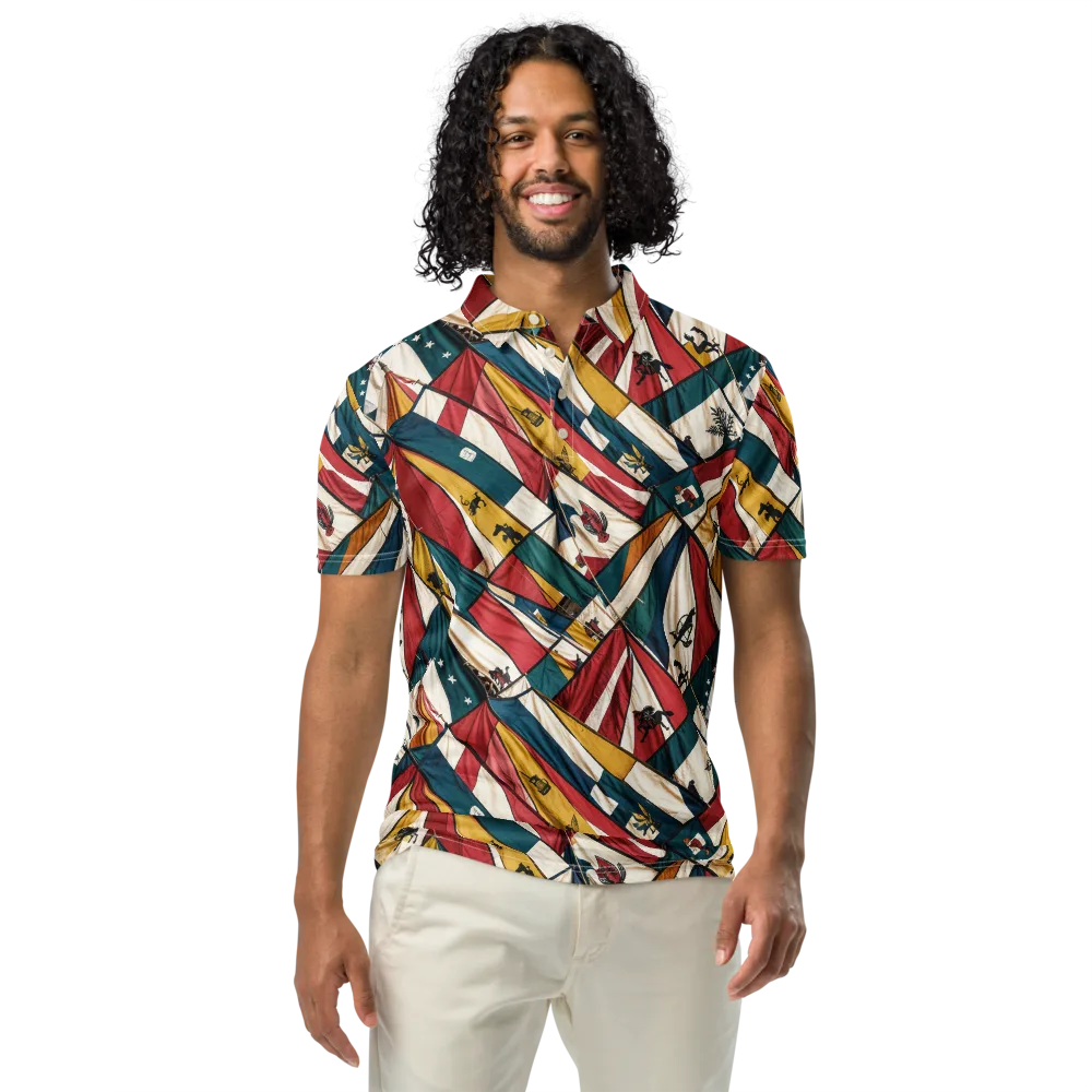 Carnival Standard on Men's Slim Fit Polo Shirt — Front