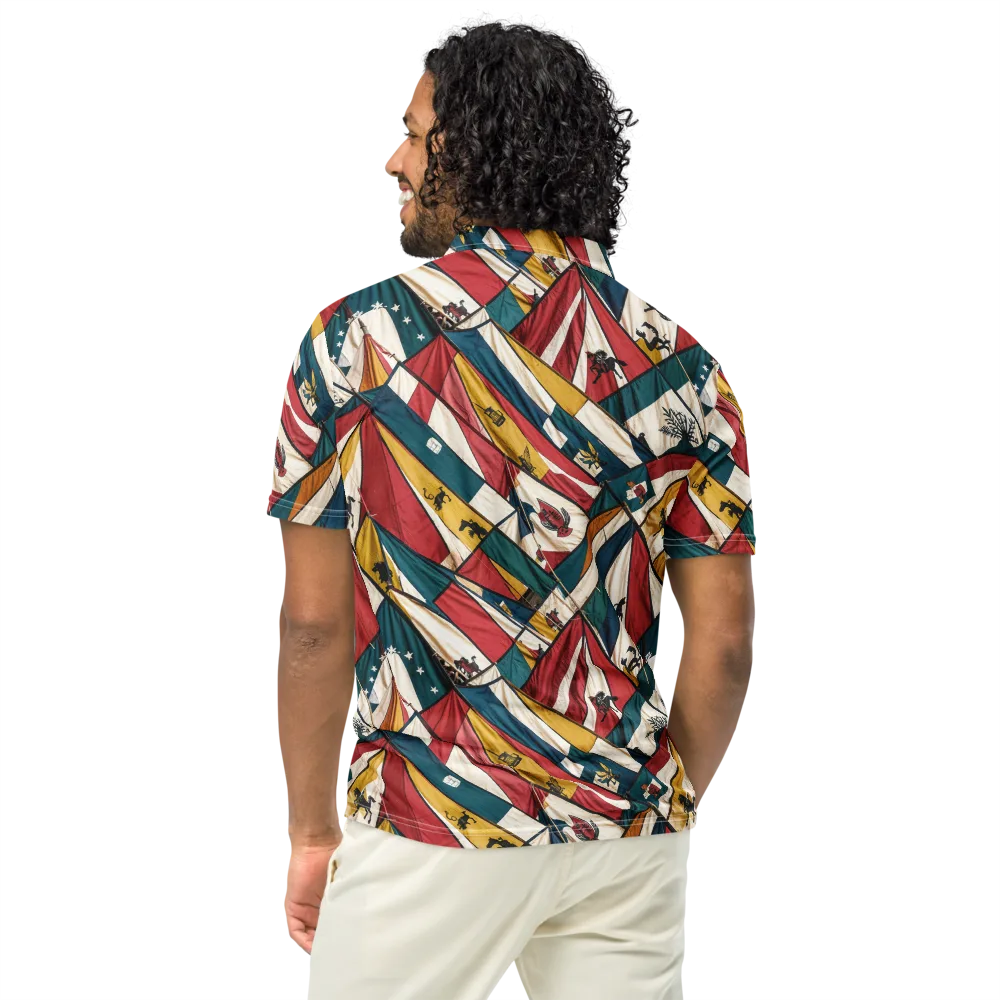 Carnival Standard on Men's Slim Fit Polo Shirt — Back