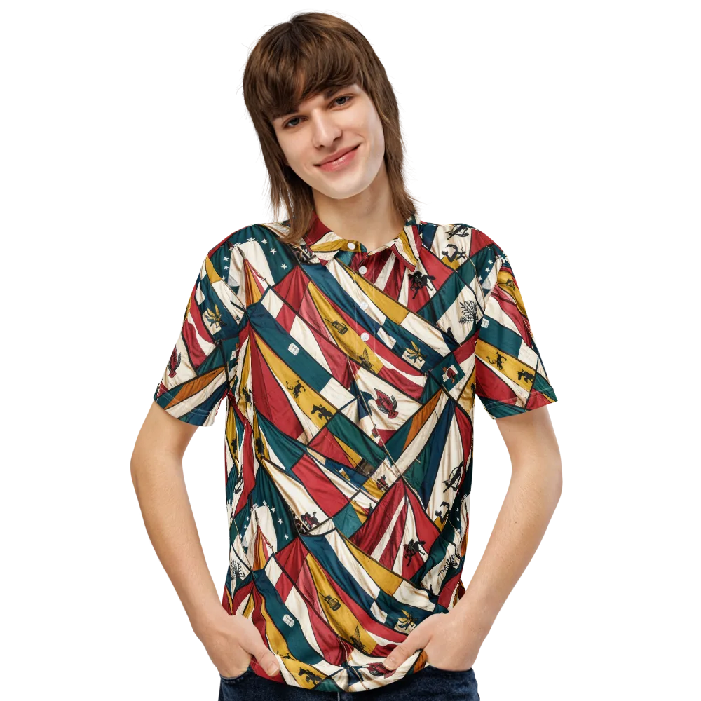 Carnival Standard on Men's Slim Fit Polo Shirt — Front