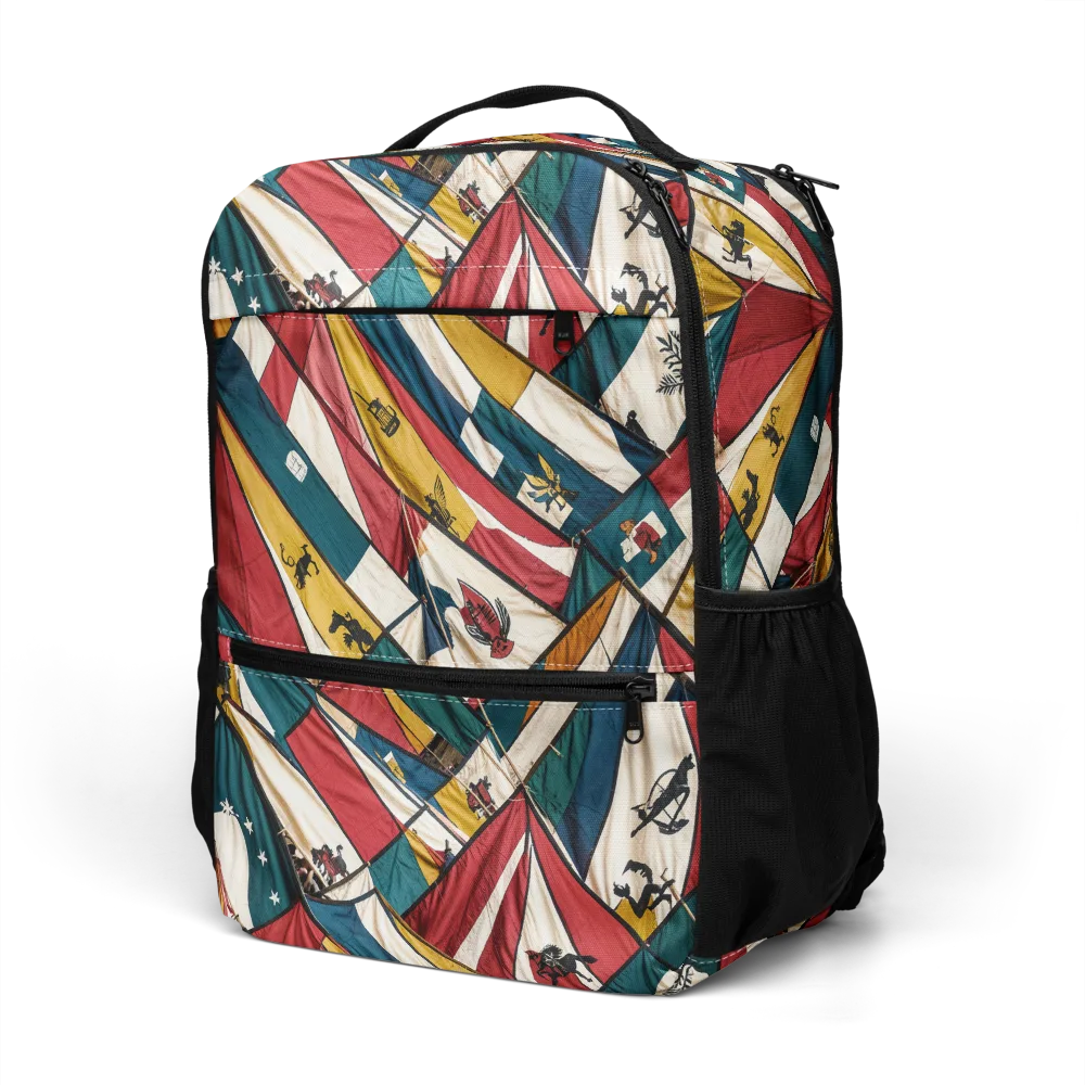 Carnival Standard on Utility Backpack — Left Front