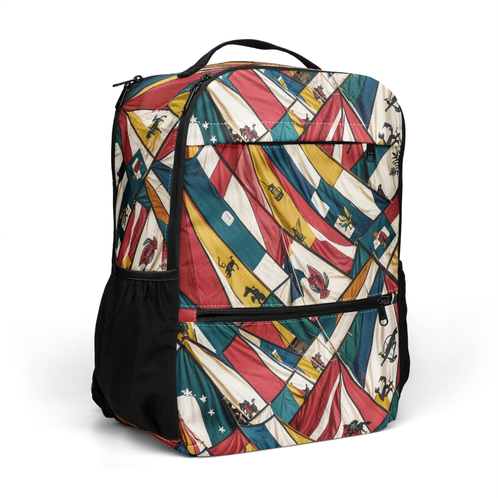 Carnival Standard on Utility Backpack — Right Front