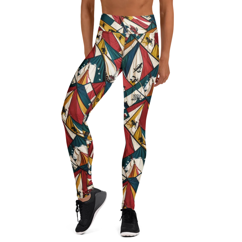 Carnival Standard on Yoga Leggings — Front