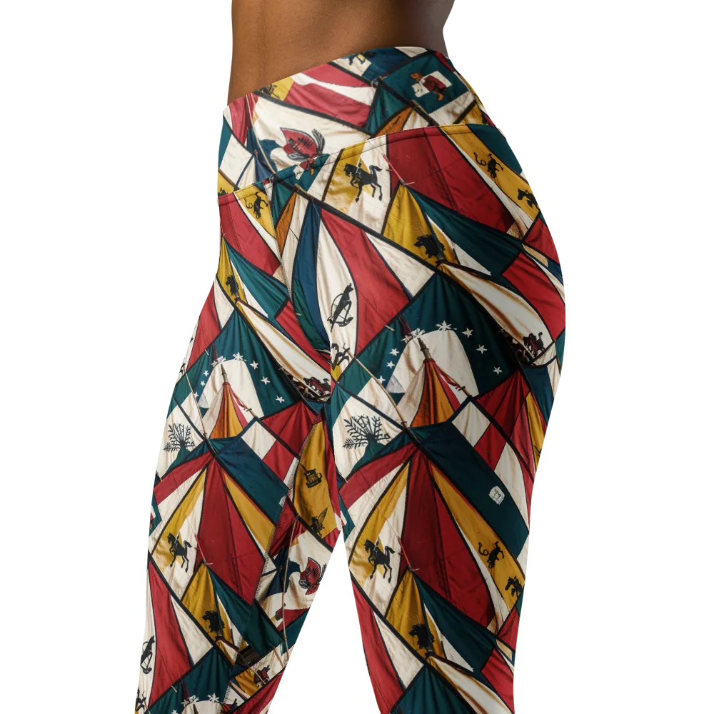 Carnival Standard on Yoga Leggings — Left Front