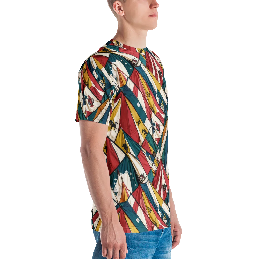 Carnival Standard on Men's Crew Neck T-Shirt — Right