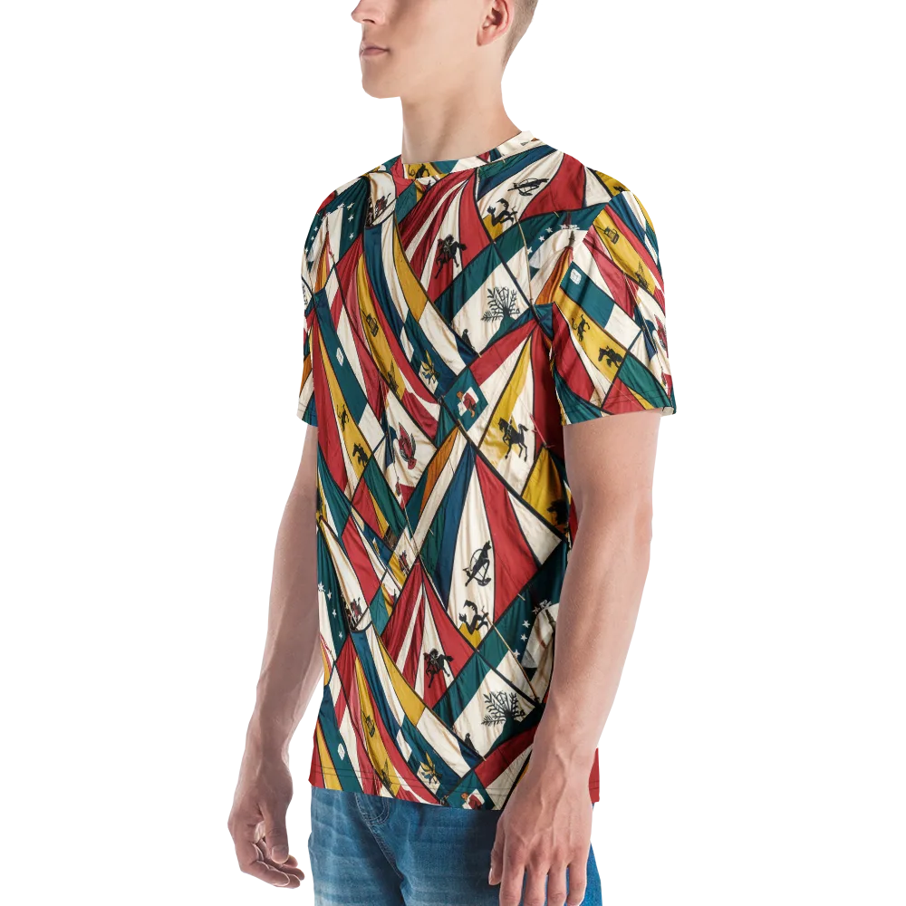 Carnival Standard on Men's Crew Neck T-Shirt — Left