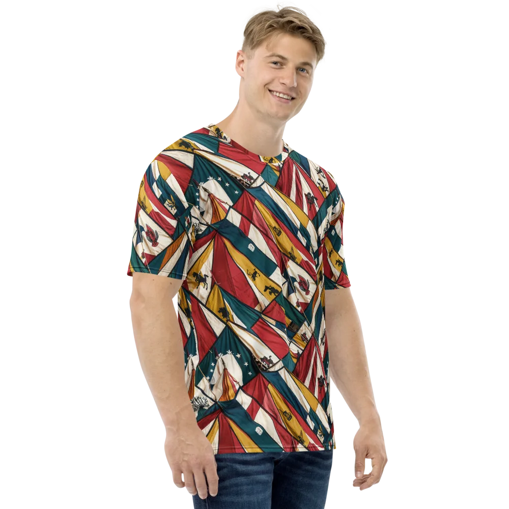 Carnival Standard on Men's Crew Neck T-Shirt — Right