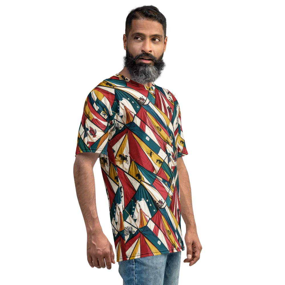 Carnival Standard on Men's Crew Neck T-Shirt — Right