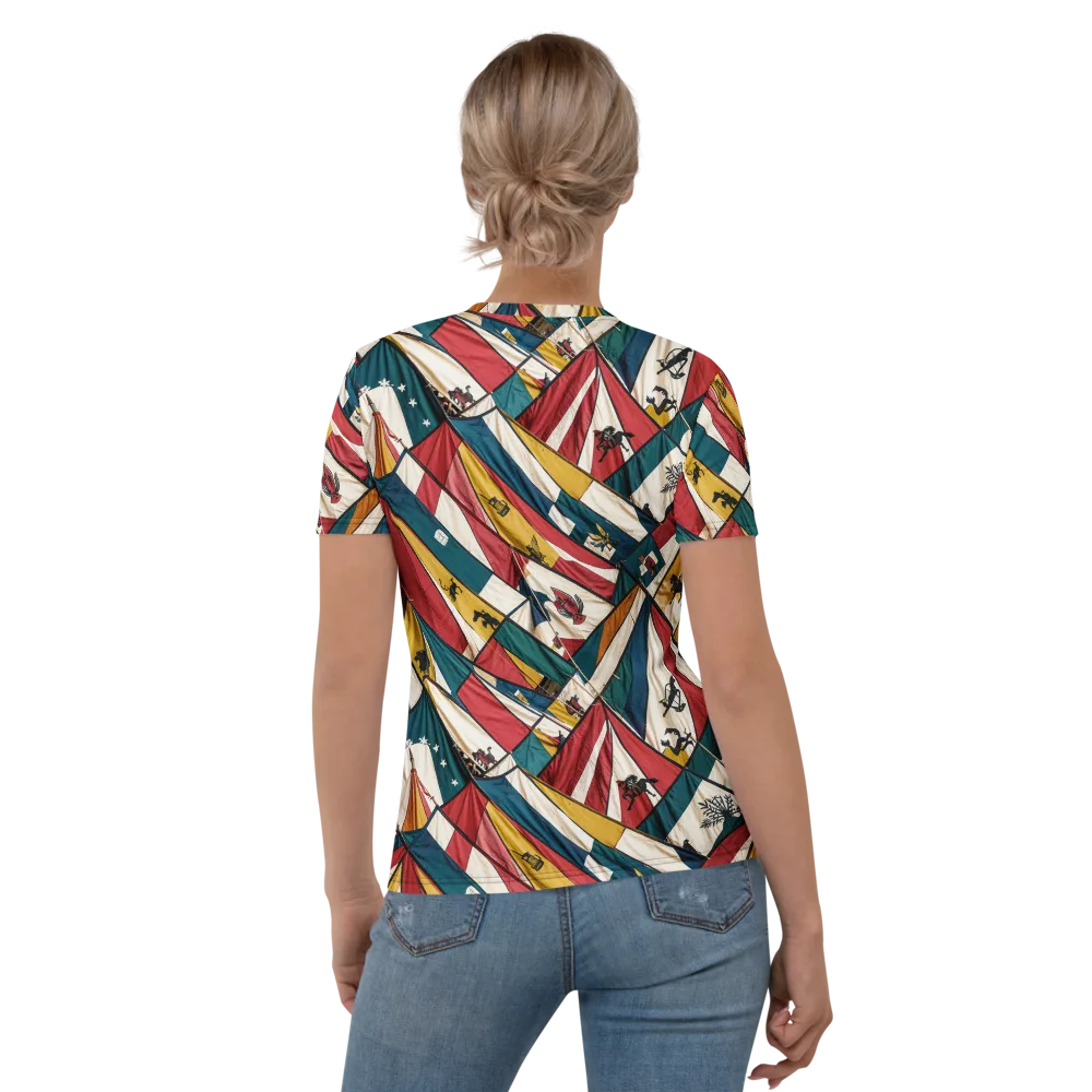 Carnival Standard on Women's Crew Neck T-Shirt — Back