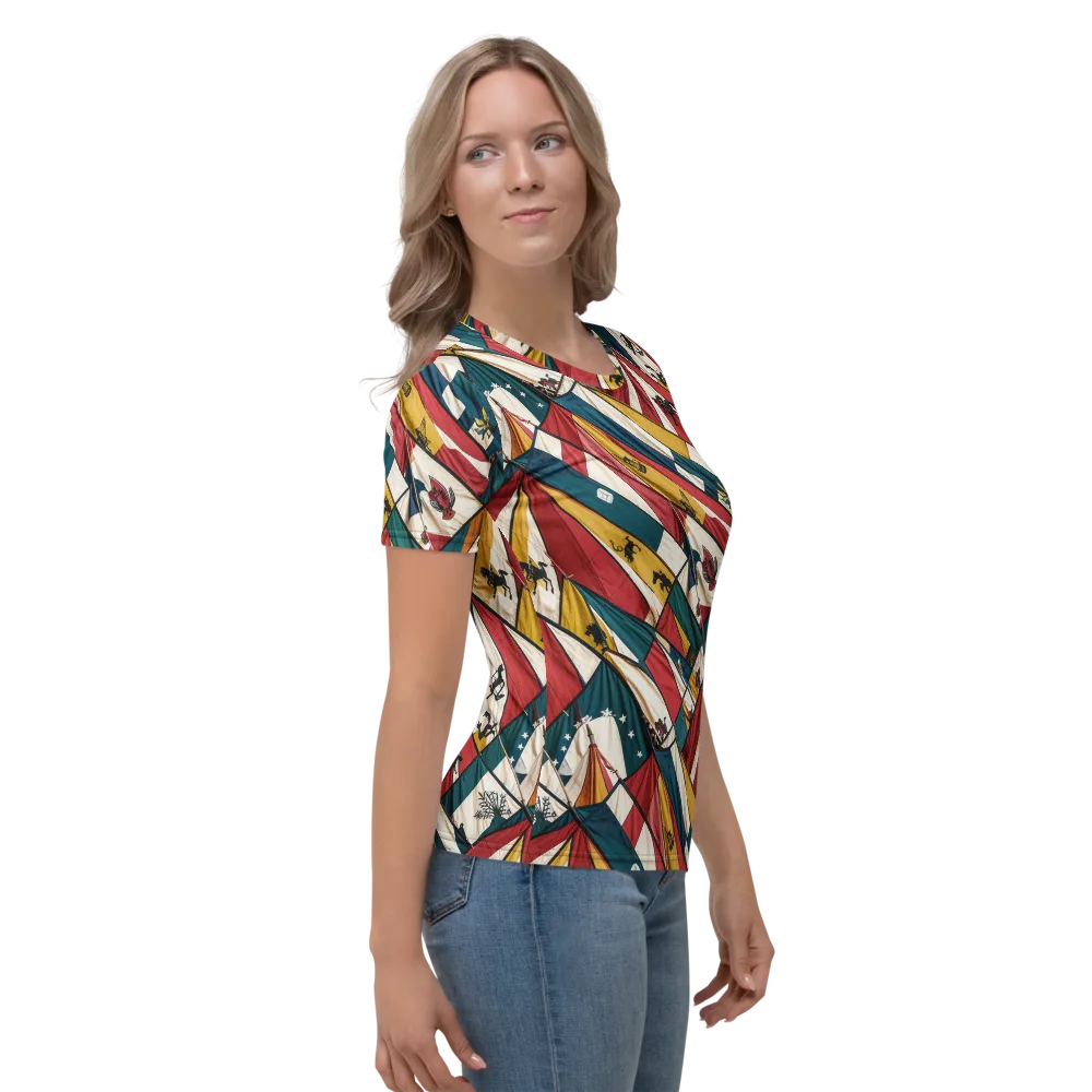Carnival Standard on Women's Crew Neck T-Shirt — Right