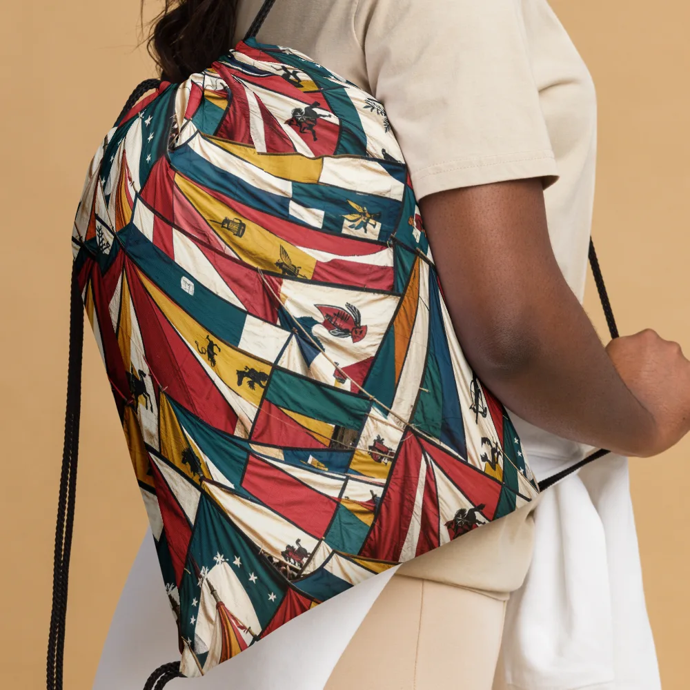 Carnival Standard on Drawstring Bag — Front