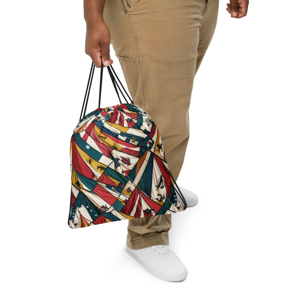 Carnival Standard on Drawstring Bag — Front