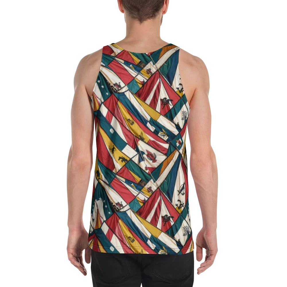 Carnival Standard on Men's Tank Top — Back